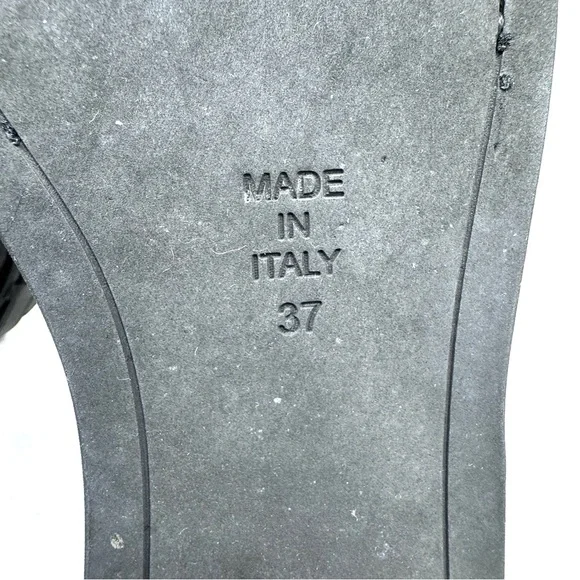 Ann Demeulemeester black triple buckle moto combat creeper women’s boots size 37 - Picture 15 of 16